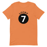 Unisex t-shirt feels soft and lightweight "NUMBER 7"