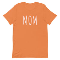 Unisex t-shirt feels soft and lightweight "MOM"