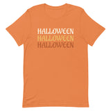 Unisex t-shirt feels soft and lightweight "HALLOWEEN"