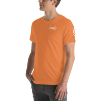 Unisex t-shirt feels soft and lightweight "DAD"