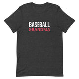 Unisex t-shirt feels soft and lightweight "BASEBALL GRANDMA"