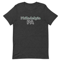 Unisex t-shirt feels soft and lightweight "Philadelphia PA"