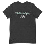 Unisex t-shirt feels soft and lightweight "Philadelphia PA"