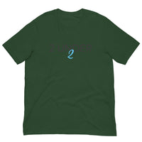 Soft and comfy short-sleeve 100% ring-spun cotton T-Shirt  "2 UNDER 2"