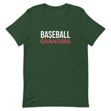 Unisex t-shirt feels soft and lightweight "BASEBALL GRANDMA"