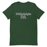 Unisex t-shirt feels soft and lightweight "Philadelphia PA"