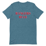 Soft and lightweight t-shirt  "RANGERS RULE"