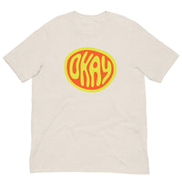 Soft and lightweight t-shirt  "OKAY"