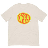 Soft and lightweight t-shirt  "OKAY"