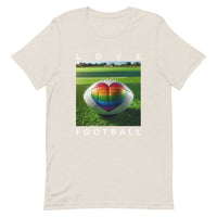 SOFT and comfy t-shirt - "FOOTBALL WITH HEART"