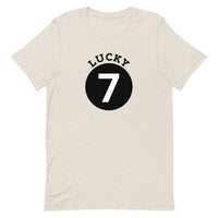 Unisex t-shirt feels soft and lightweight "NUMBER 7"