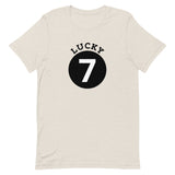 Unisex t-shirt feels soft and lightweight "NUMBER 7"