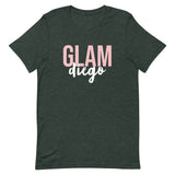 Soft and lightweight t-shirt with a little stretch "GLAM DIEGO"