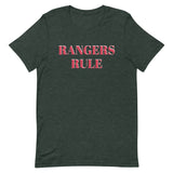 Soft and lightweight t-shirt  "RANGERS RULE"