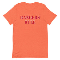 Soft and lightweight t-shirt  "RANGERS RULE"