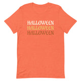 Unisex t-shirt feels soft and lightweight "HALLOWEEN"