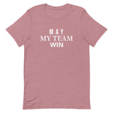 Soft and lightweight t-shirt  "MAY MY TEAM WIN"