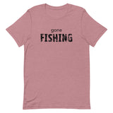 Unisex t-shirt feels soft and lightweight "GONE FISHING"