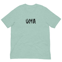 Soft, lightweight unisex t-shirt with just the right amount of stretch. "OMA"