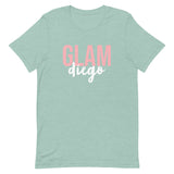 Soft and lightweight t-shirt with a little stretch "GLAM DIEGO"