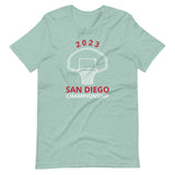 Soft and lightweight t-shirt with a little stretch "SAN DIEGO"