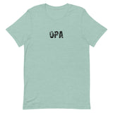 Soft, lightweight unisex t-shirt with just the right amount of stretch. "OPA"