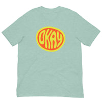 Soft and lightweight t-shirt  "OKAY"