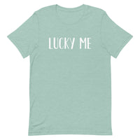 Soft and lightweight t-shirt  "LUCKY ME"