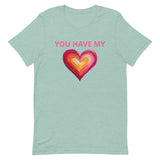 Soft and lightweight t-shirt "HEART"