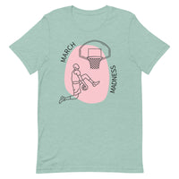 Unisex t-shirt feels soft and lightweight  "MARCH MADNESS"