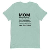 Unisex t-shirt feels soft and lightweight "MOM"