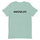 100% Cotton Short Sleeve Jersey T-Shirt "#MOMLIFE"