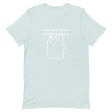 Lightweight cotton t-shirt  "I'M JUST HERE FOR THE BOOS"