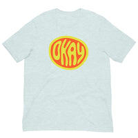 Soft and lightweight t-shirt  "OKAY"