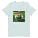 SOFT and comfy t-shirt - "FOOTBALL WITH HEART"