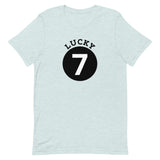 Unisex t-shirt feels soft and lightweight "NUMBER 7"