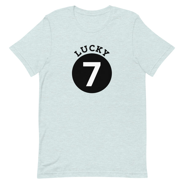 Unisex t-shirt feels soft and lightweight "NUMBER 7"