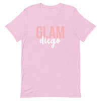 Soft and lightweight t-shirt with a little stretch "GLAM DIEGO"