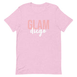 Soft and lightweight t-shirt with a little stretch "GLAM DIEGO"