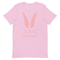 Unisex t-shirt feels soft and lightweight. HAPPYEASTER"