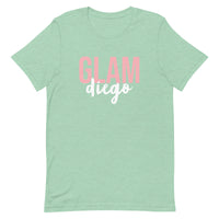 Soft and lightweight t-shirt with a little stretch "GLAM DIEGO"