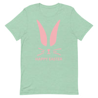 Unisex t-shirt feels soft and lightweight. HAPPYEASTER"