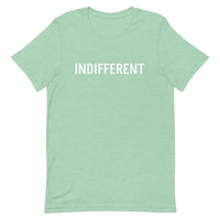 Unisex t-shirt feels soft and lightweight "INDIFFERENT"