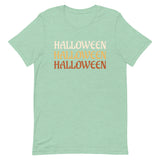 Unisex t-shirt feels soft and lightweight "HALLOWEEN"