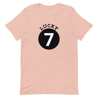 Unisex t-shirt feels soft and lightweight "NUMBER 7"