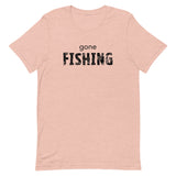 Unisex t-shirt feels soft and lightweight "GONE FISHING"