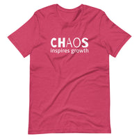 Lightweight cotton t-shirt  "CHAOS INSPIRES GROWTH"