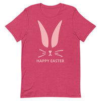 Unisex t-shirt feels soft and lightweight. HAPPYEASTER"