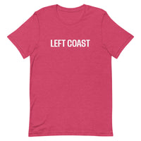 Unisex t-shirt feels soft and lightweight "LEFT COAST"