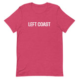 Unisex t-shirt feels soft and lightweight "LEFT COAST"